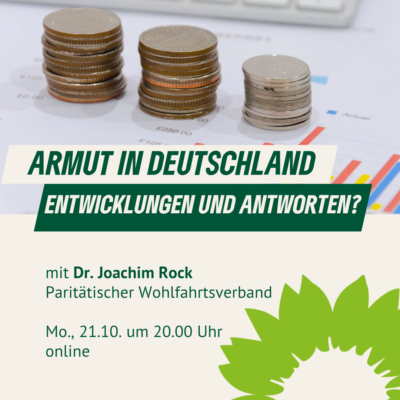 Sharepic zur Veranstaltung Armut in Deutschland